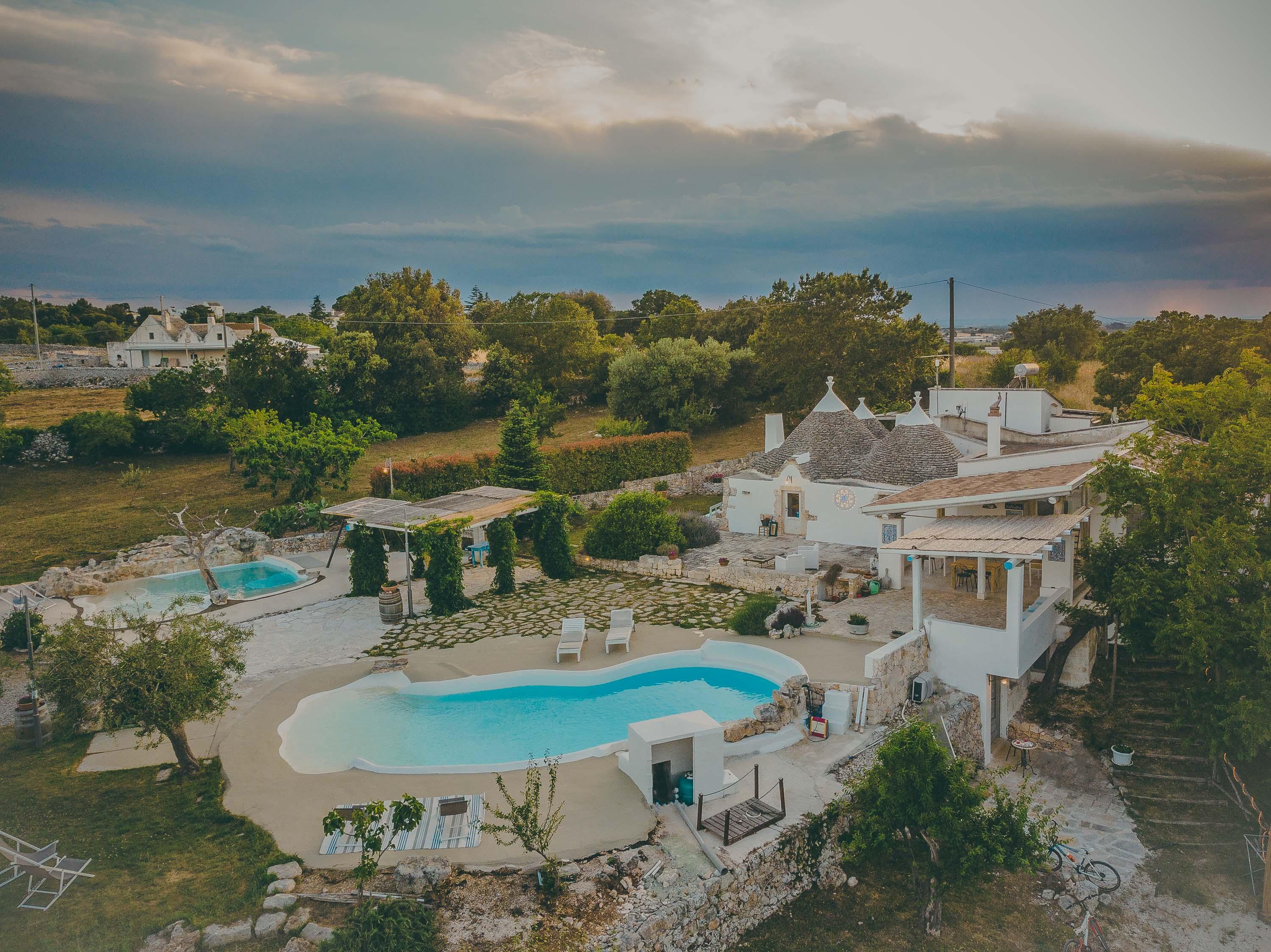 לינה וארוחת בוקר פוטיניאנו Trulli Terra Magica מראה חיצוני תמונה